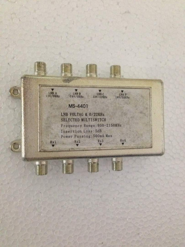 Multiswitch 4x4 Modelo Ms 4401