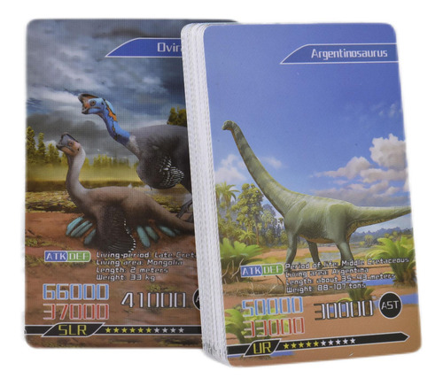 Tarjetas Coleccionables De Dinosaurios Tarjetas Flash Tarjet