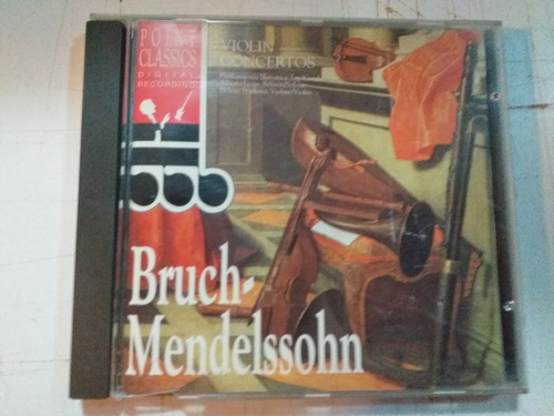 Cd Bruch - Mendelssohn    /violin Concertos