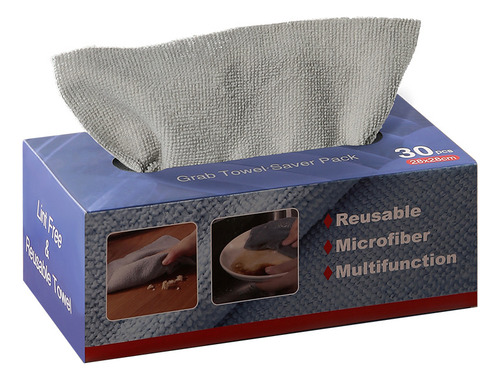 Super Absorbent Disposable Microfiber Rags Large Supply