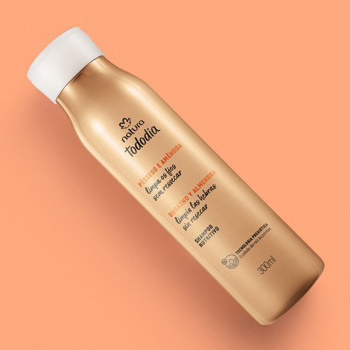 Natura Shampoo Nutritivo Tododia Pessego E Amendoa 300ml