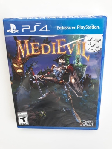 Medievil Juego Ps4 Nuevo Y Sellado