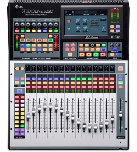 Mezclador Con Interfaz 32s Grabación Presonus Studiolive 