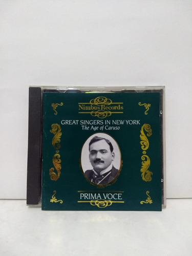 Various  Great Singers In New York - The Age Of Caruso- Cd