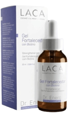 Gel Fortalecedor Con Biotina Laca Uñas Cejas Y Pestañas