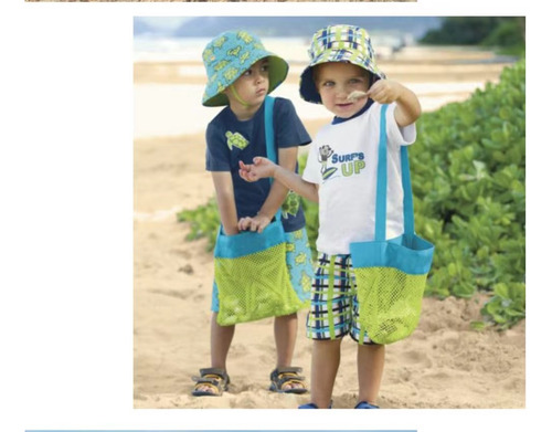 Summer Beach Mesh Bag To Store Toys