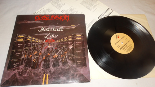 Obsession - Marshall Law '1983 (metal Blade Records) (vinilo