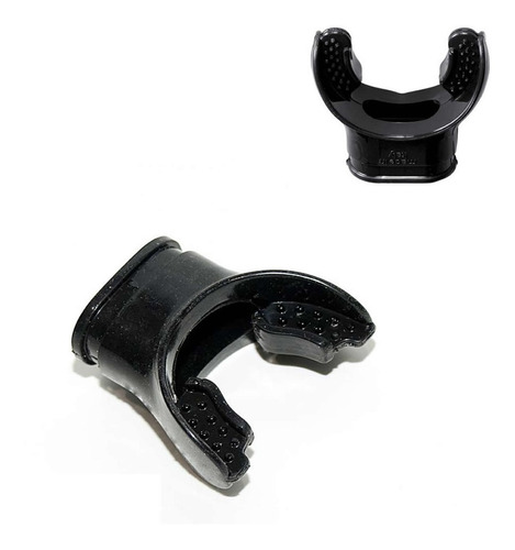 Boquilla Negra Estandar Regulador De Buceo - Mares - 2 Pcs