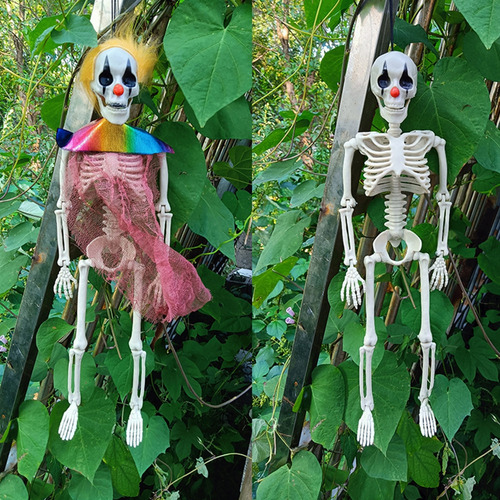 Minifigura De Esqueleto Pequeña De Plástico For Halloween (