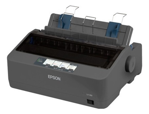 Impressora matricial cinza Epson Lx-350 de 9 pinos 390cps Usb Invoices
