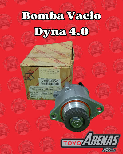 Bomba Vacío Dyna 4.0 Original Toyota