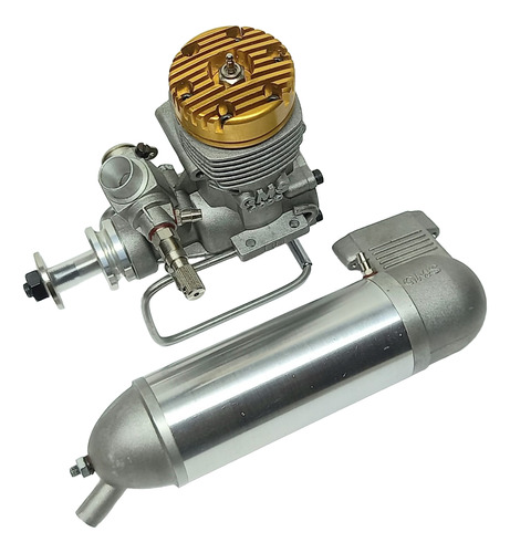 Motor Aeromodelo Gms 2000 46 - 47 Ii Glow + Brindes