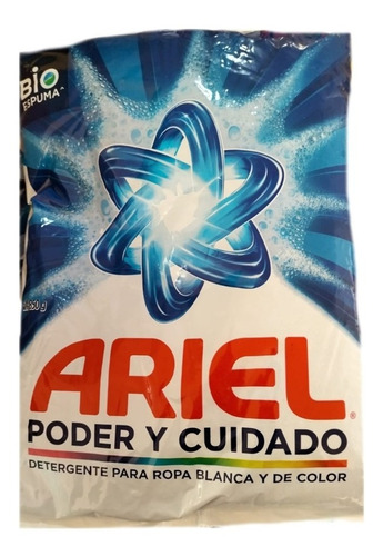 Caja Detergente Ariel De 850 Grs Con 10 Piezas -ml