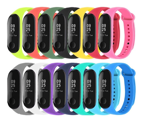 Malla Correa Pulsera Xiaomi Miband De Colores Smartband