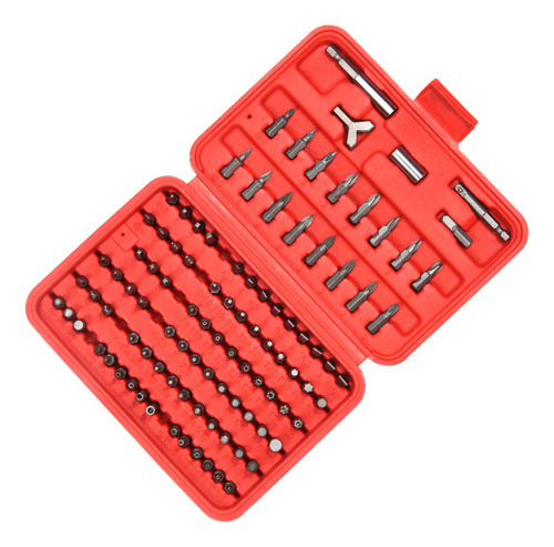 Juego 100 Puntas Especiales Hex Torx Estrella Caja
