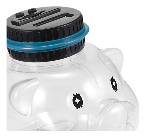 Tarro De Dinero Grande Con Capacidad De 1,8 L En Forma De Al
