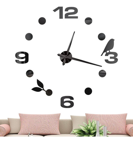Reloj De Pared Decorativo 3d Grande Diseño Moderno 