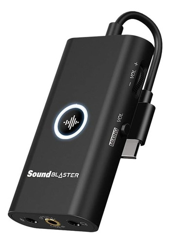 Creative Sound Blaster G3 Usb-c Dac Y Amplificador Externo 