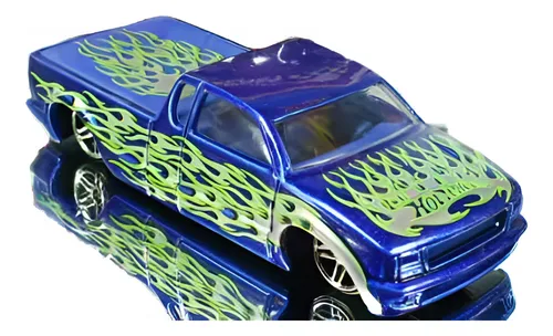 Hot Wheels Steel Flame Fe Pickup 14/2003 Rara E Lacrada Hot Wheels Steel Flame Fe Pickup 14/2003 Rara E Lacrada