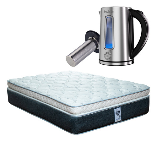 Colchon Queen Size Spring Air Gibson + Tetera