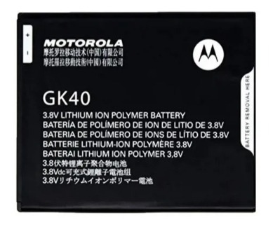 Batería Pila Gk40 Moto G4 Play Xt1607 Xt1609 Xt1600 Chacao