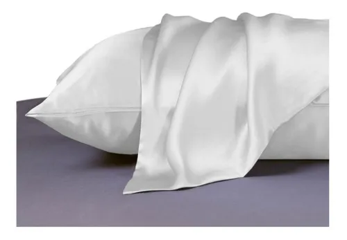 Funda De Almohada De Sat n Calidad Superior 2da. Selecci n
