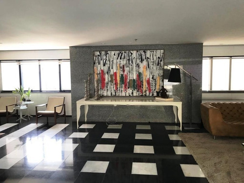 Apartamento 3 Suites Sendo 1 Suite Master Com Vista Para Baia De Todos Os Santos 288m2 Na Vitória - Pas069p - 69105732