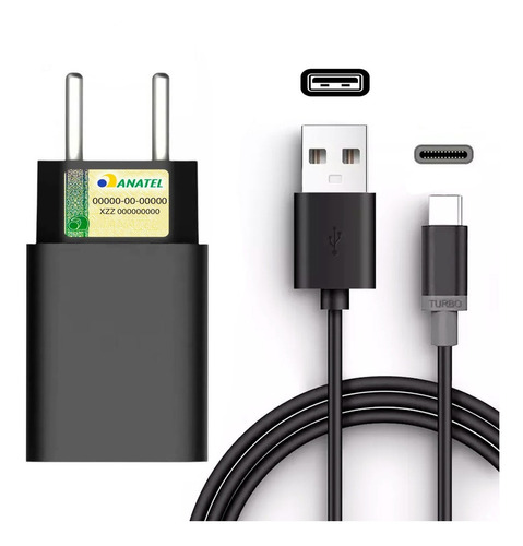 Carregador Para Xiaomi Turbo Usb C Redmi 7 8 9 10 Pro 30w 