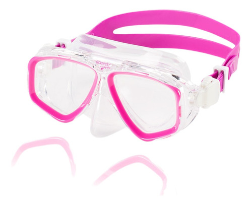 Goggles Speedo Mujer Rosa Adventure Mask Natación 7530333678