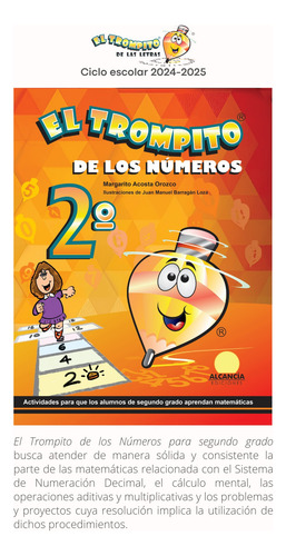 Paquete Con 5 Libros El Trompito De Los Números 2°