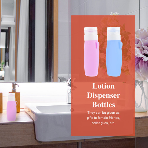 Botellas Vacías De Viaje Simples De 90 Ml, Botellas Dispensa