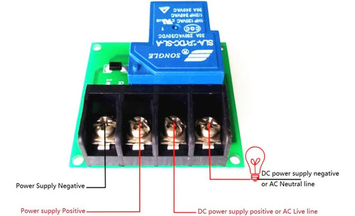 Interruptor De Relé De Alta Corriente 30 A 24 V Cc