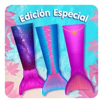 Comprar Cola Sirena Para Nado: Monoaleta + Cola Sirena + Punteras 
