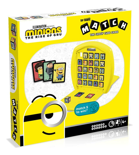 Top Trumps Match Game Minions Juegos De Mesa Familiar Para Y