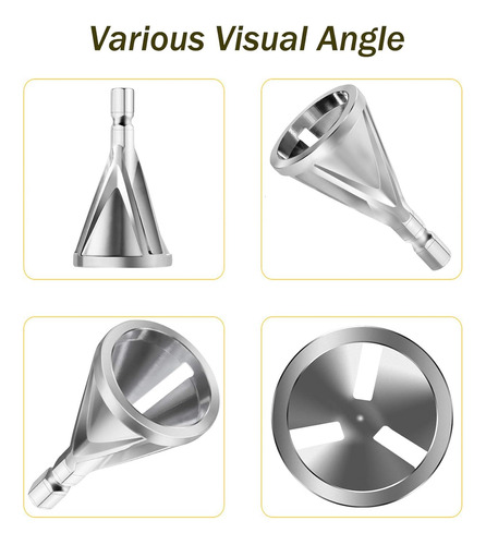 Chaflán Hexagonal De Acero Inoxidable De Exterior Broca 22mm