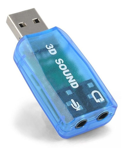 Adaptador Tarjeta De Sonido Externa Usb 2.0 - Puntonet