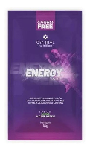 Suplemento Alimentar Energy Atp Com 30 Sachês 2 Unidades Sabor Limão