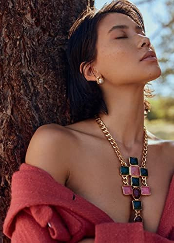 Pendientes De Perla Para Mujer Boho 18k Chapado En Oro Chasi