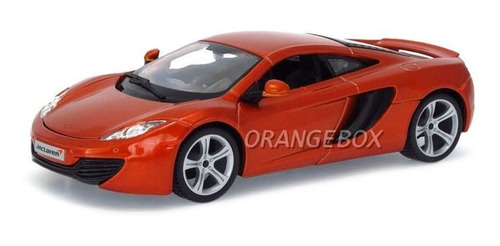 Mclaren Mp4-12c Bburago 1:24   21074-laranja