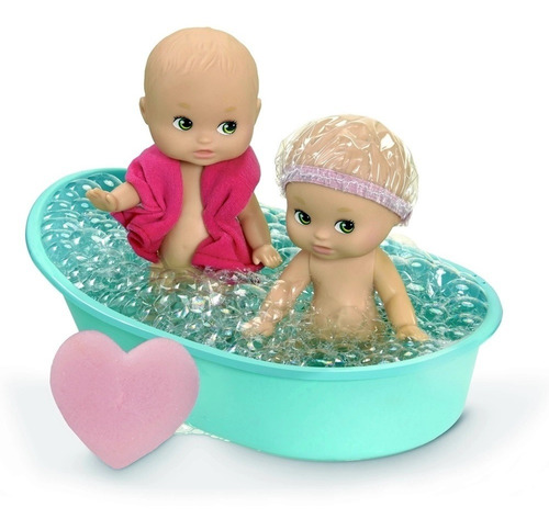 Imagem 2 de 3 de Bonecas Little Mommy - Hora Do Banho Pupee 1019