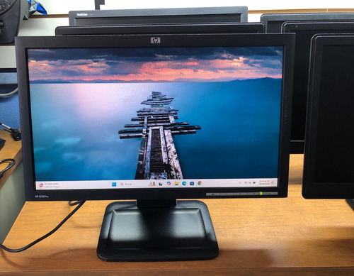 Remate Monitores 19 Pulgadas Vga Widescreen Hp Lenovo Negro (Usado)