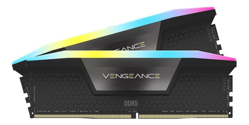 Memoria Ram Corsair Vengeance Rgb Ddr5 32gb 2x16gb 6000mhz