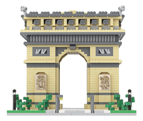 Dovob Architecture Arc De Triomphe Micro Building Blocks Se