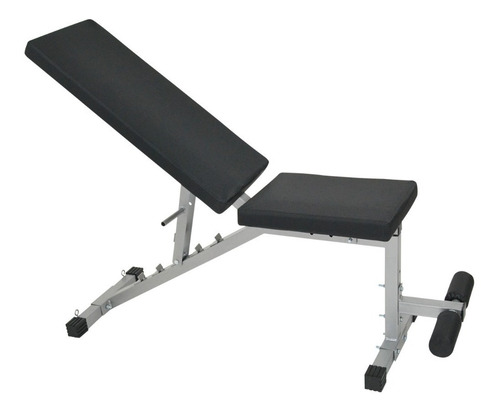 Imagen 3 de 9 de Banco Pesas Multiposicion, Gym, Para Cross Fit, Pies Slv/blk