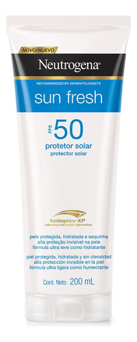 Protetor Solar Corporal Sun Fresh Fps50 200ml Neutrogena