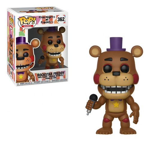 Funko Pop Fnf Pizza Simulator Rockstar Freddy