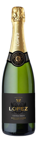 Champagne López Extra Brut 750ml Caja X6 Unidades