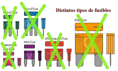 Fusible Moto Mini 16x11x4mm 25a X1u E2523