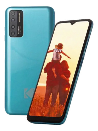 Imagen 1 de 3 de Celular Kodak Smartway M2 Dual Sim 32/3gb Azul Nuevo Gtia