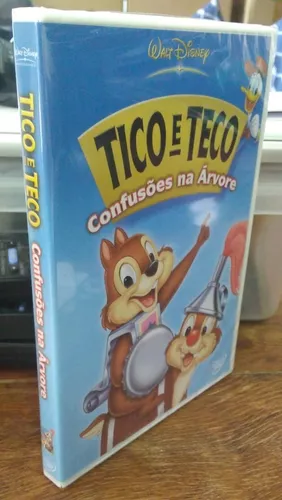 DVD Tico E Teco - Confusões Na Árvore